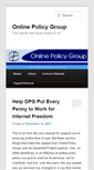 Mobile Screenshot of onlinepolicy.org